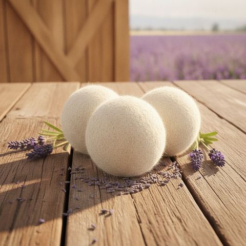 Lavender Wool Dryer Balls
